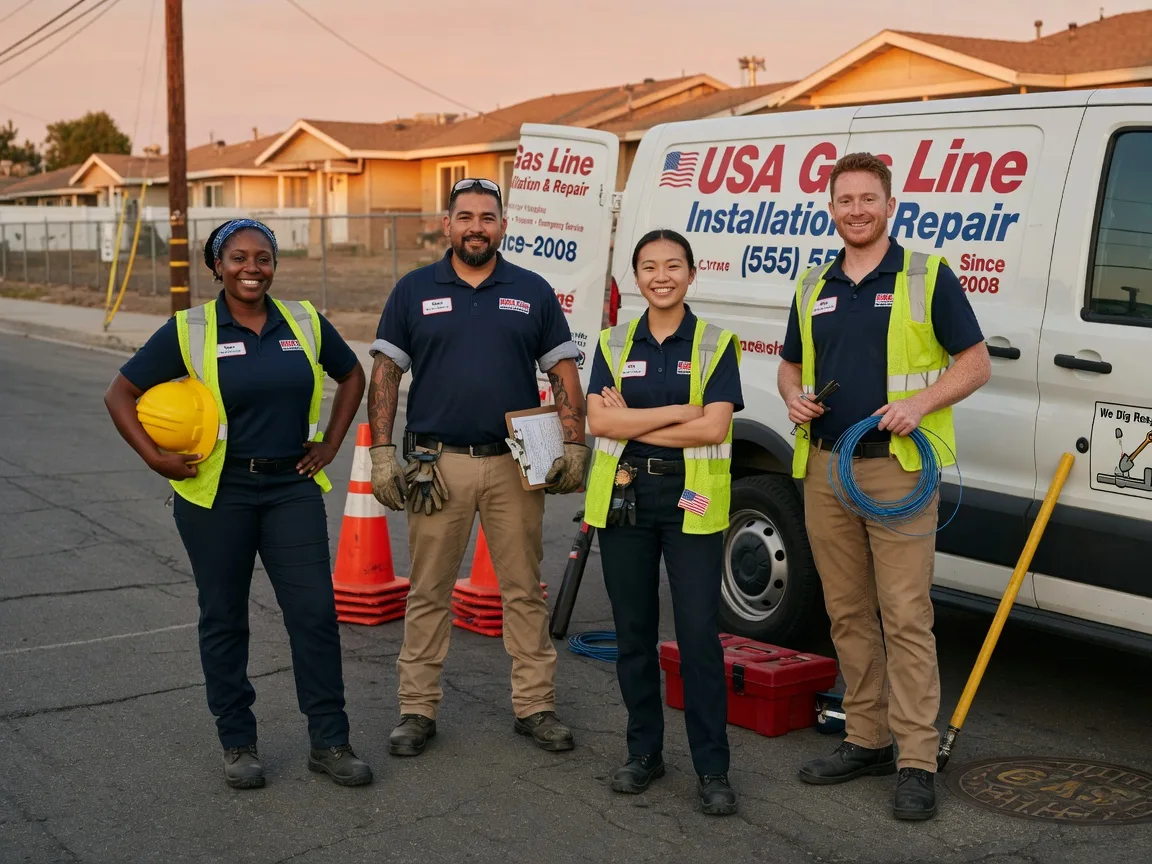 Gas Line Installation company in Wright, AR